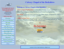 Tablet Screenshot of calvaryberkshires.org